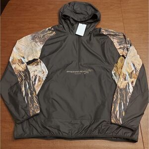 Nike X NOCTA Drake Forza Running Jacket Black Baroque Brown FJ3009-010 XXL
